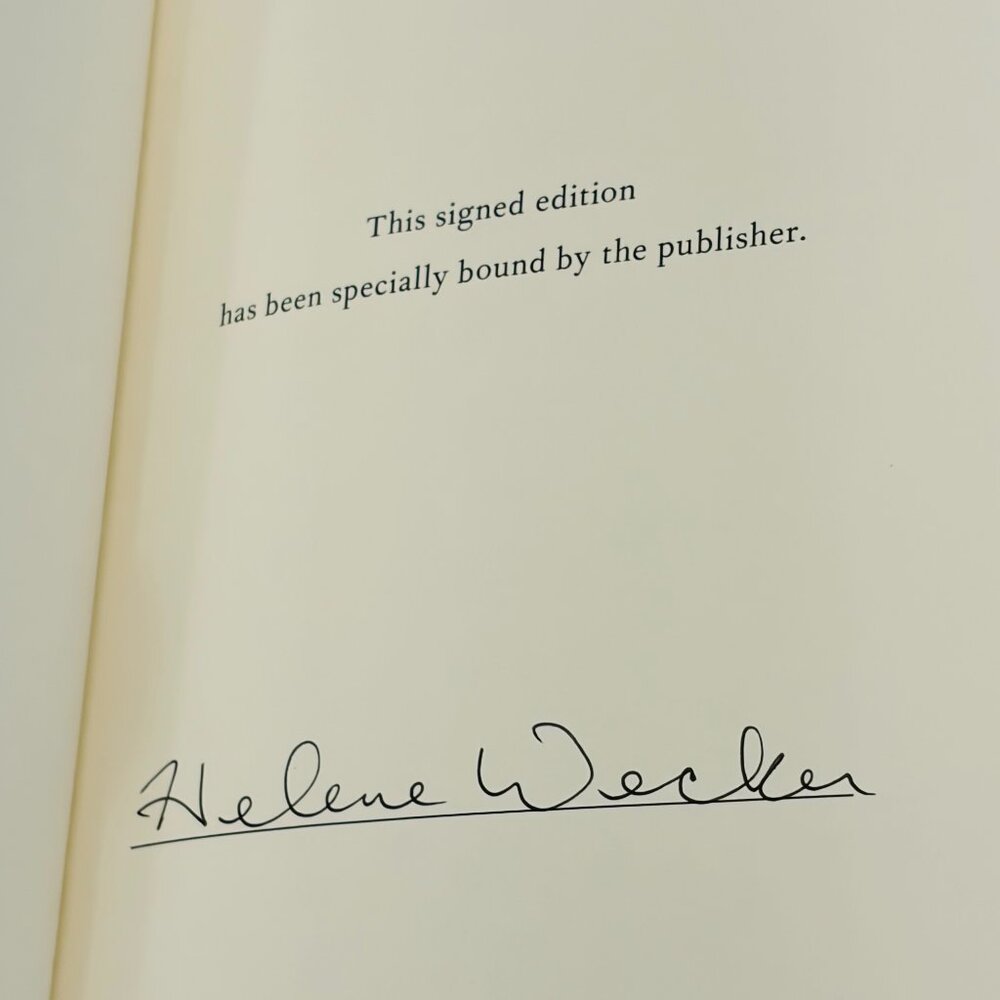 The Hidden Palace by Helene Wecker *SIGNED FIRST EDITION* Hardcover